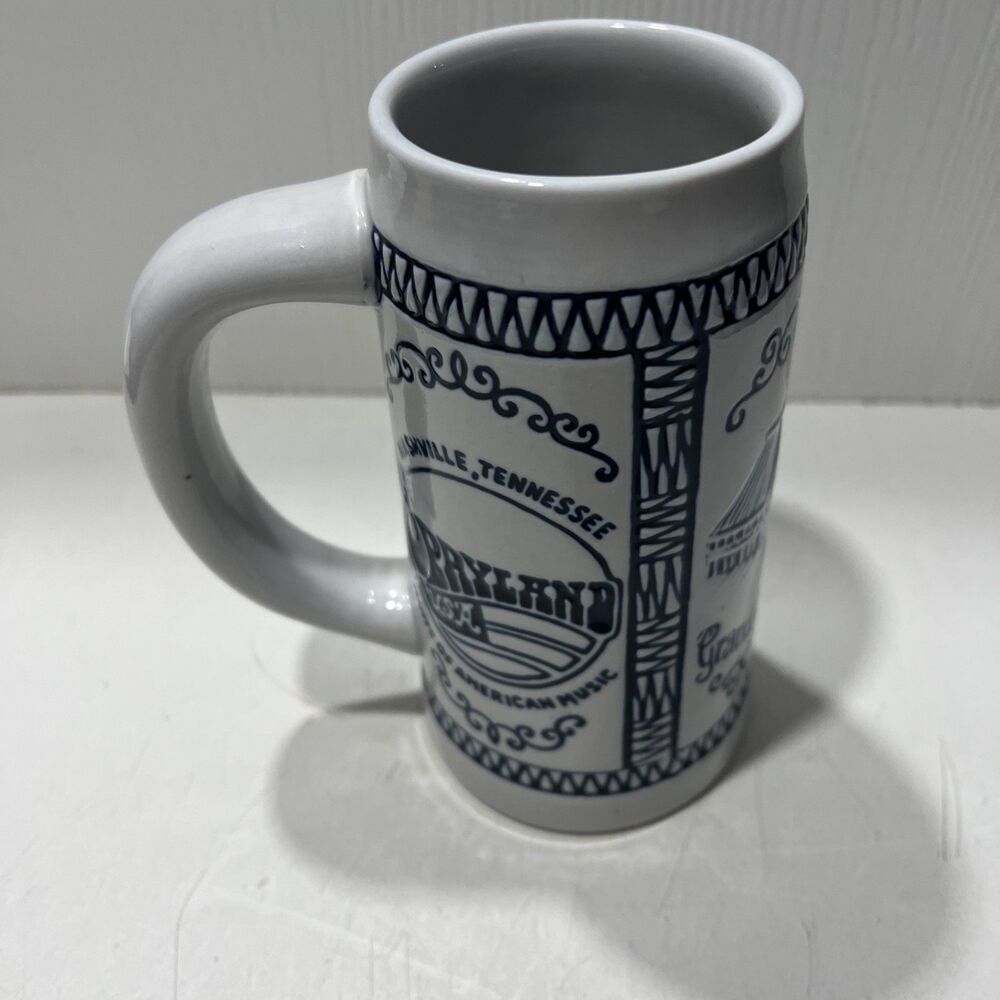 Opryland Beer Stein ︱Nashville, Tennessee︱ 6.5"︱Ceramarte︱Mug︱Vintage ︱Opry